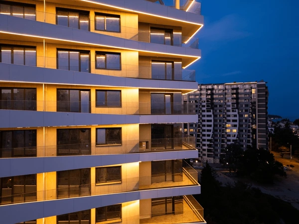 Facade Tower Light in Qatar
